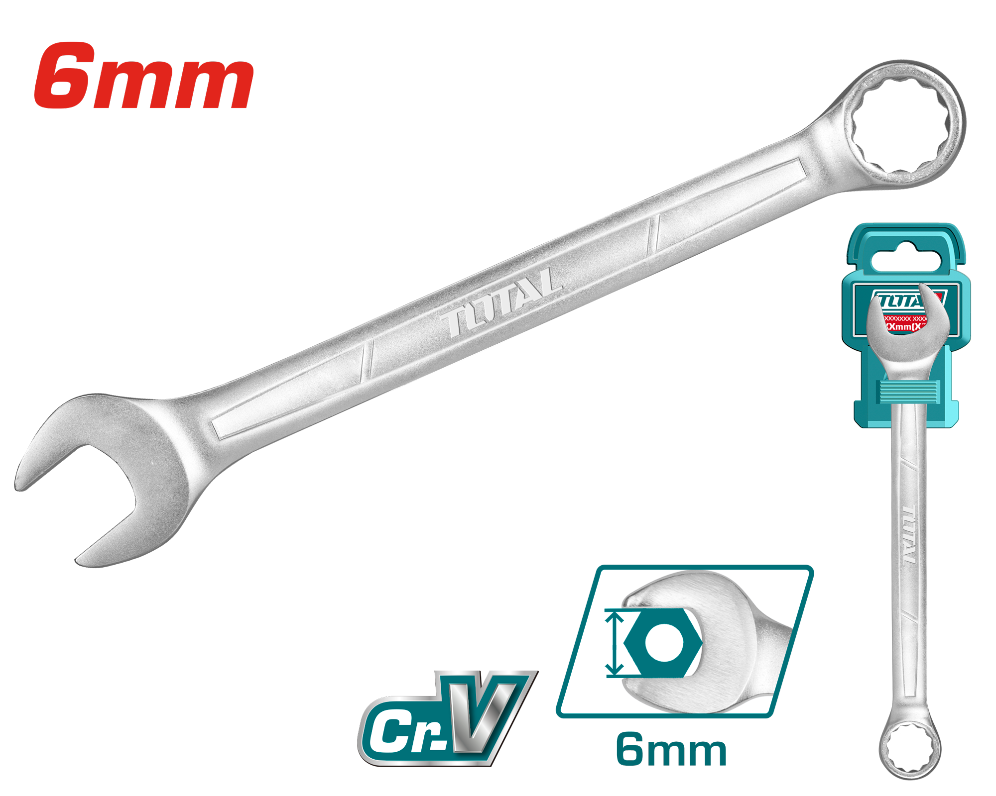 LLAVE COMBINADA #6 TOTAL TCSPA061